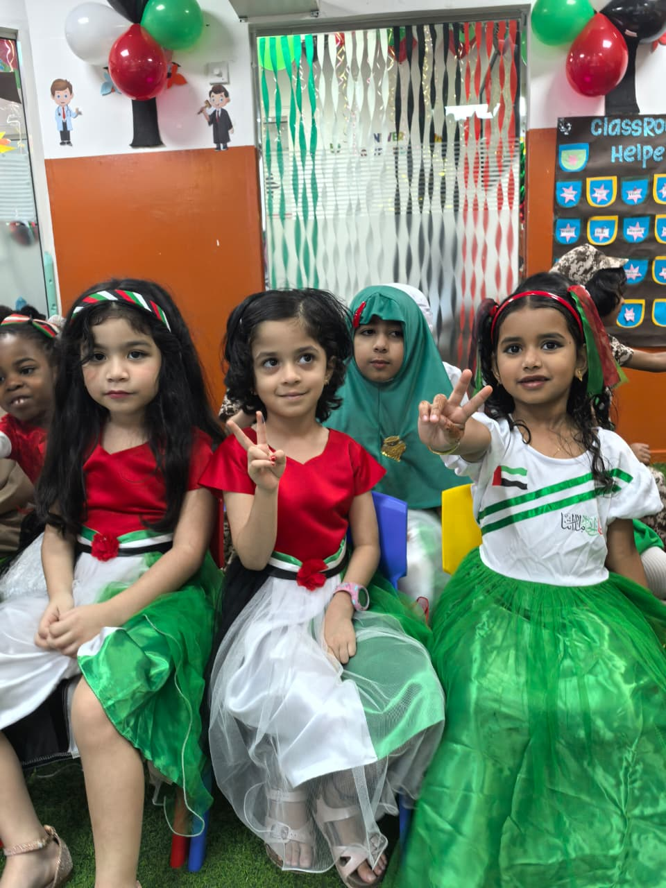 Preschoolers engaged in activity-based learning